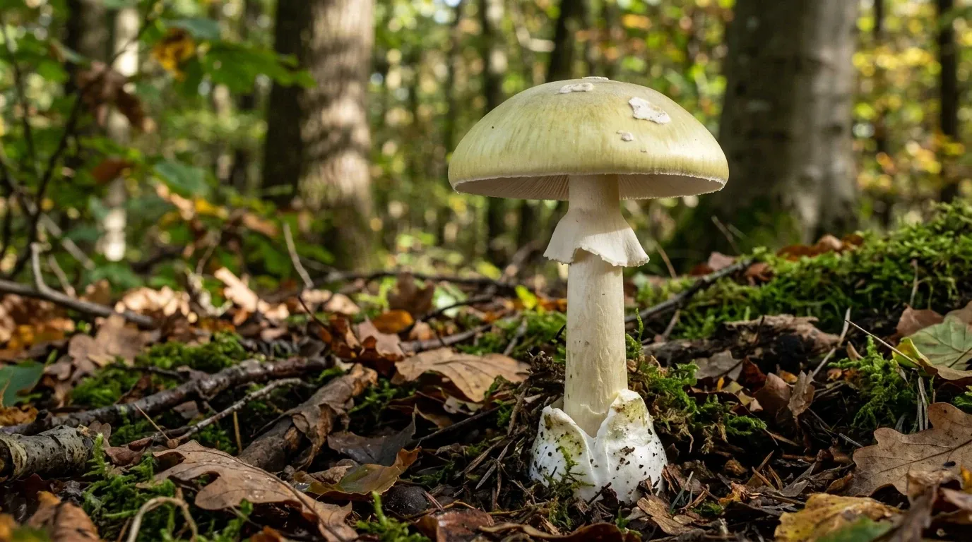 Death Cap in Natural Habitat
